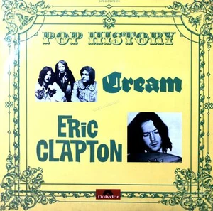 Cream / Eric Clapton - Pop History GER 2LP FOC (VG+/VG) .* - Picture 1 of 1