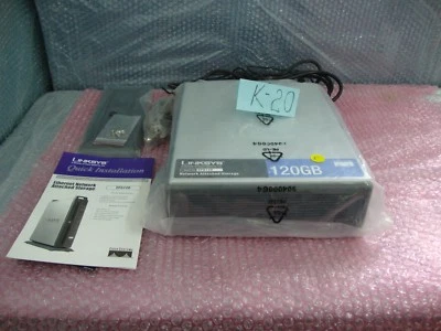 LINKSYS EFG120 120GB EtherFast Network Attached Storage - Image 1 of 4