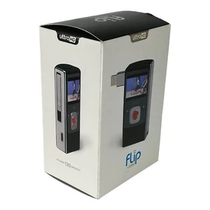 Flip UltraHD U2120B Video Camera 8 GB 2 Hours - 2nd Generation - Black - Picture 1 of 4