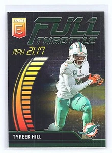 2023 Donruss Elite #FT-TH Tyreek Hill Full Throttle Green - Picture 1 of 2