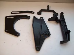 67-71 CHEVY CAR A/C Compressor Mounting Brackets Air Conditioning SBC - Picture 1 of 1