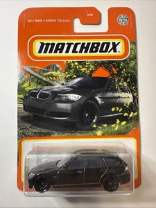 BMW Serie 3 Touring Wagon 2022 Matchbox 2012 zafiro negro #58/100 - Imagen 1 de 3