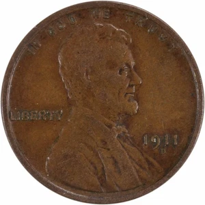 1911-D Lincoln Cent Choice EF Uncertified #100 - Picture 1 of 2