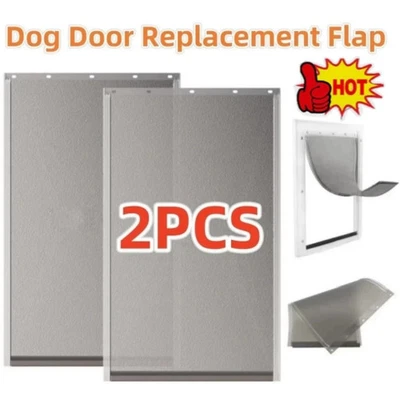 2X Solapa de repuesto para puerta de perro para mascotas medidas seguras 16 7/8" x 10 1/8" PAC11-11039 Foto 1 de 4