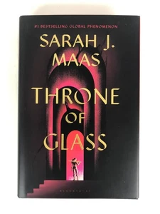 VG+ Sarah J Maas Throne Of Glass Exclusive Pink Edge Collectors Edition HC DJ - Bild 1 von 12