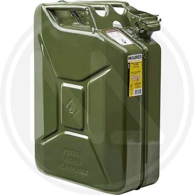 MAURER TANICA IN METALLO verde NEW MODEL, TUV-GS, 10 L