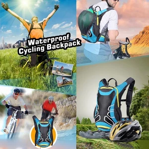 15L Waterproof Cycling Backpack Outdoor Camping Bags Hiking Climbing Backpack - Picture 1 of 13