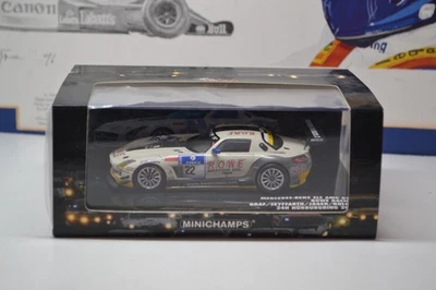 MINICHAMPS MERCEDES SLS AMG ROWE RACING - 24H NURBURGRING 2012  1/43 SCALE MODEL - Image 1 of 4