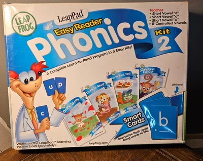 Leapfrog LeapPad Easy Reader Phonics Kit 2 K-1st Spell Over 80 Words - Image 1 of 2