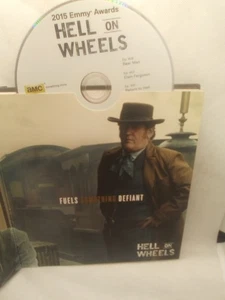 HELL ON WHEELS SEASON 4 DVD 4 EPISODES AMC 2015 FYC EMMY PROMO - Picture 1 of 3