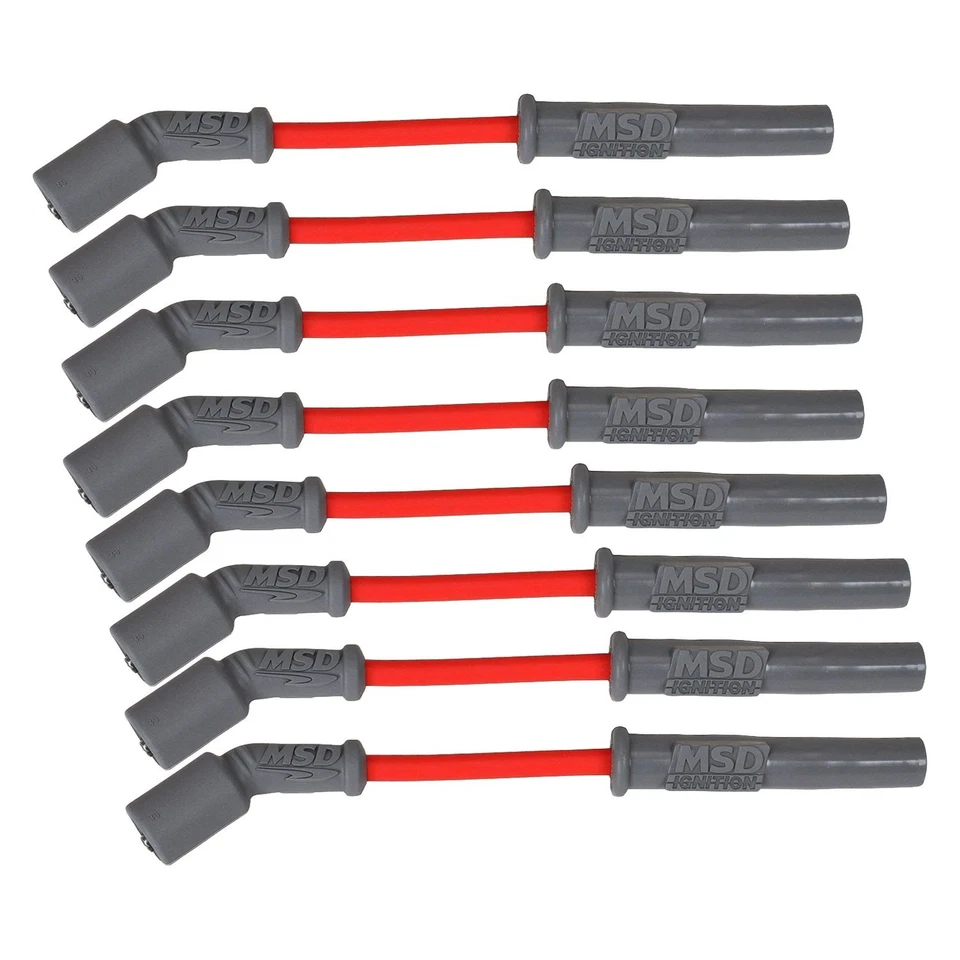 MSD 32819 Super Conductor Spark Plug Wire Set Chevy Small Block V8 Foto 1 de 4