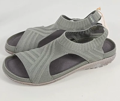 NUEVO SIN CAJA - Sandalias Naot Veganas Para Mujer KAWHIA Verde Salvia Tejidas Talla 38/US 7 Foto 1 de 4