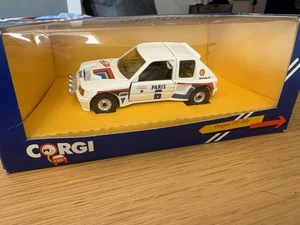CORGI 399/1 PEUGEOT 205 RALLY #6 VERY NEAR MINT BOXED - Picture 1 of 5