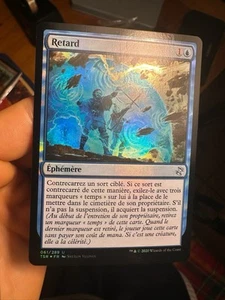 ⭐️ French Foil Delay ⭐️ Retard ⭐️ Time Spiral Remastered • Unplayed • Mtg - Picture 1 of 13