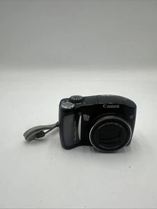 Canon PowerShot SX100 IS 8.0MP Digital Camera - Black FAULTY LENS ERROR turns On - Picture 1 of 4