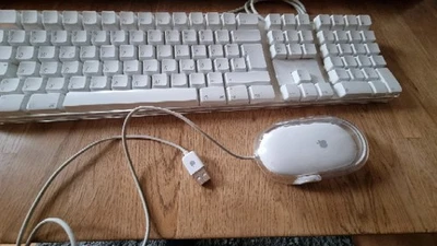Apple USB-Tastatur A1048 + Apple pro USB Mouse M5769 Topzustand - Bild 1 von 4