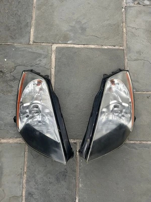 03-05 350Z Nissan 350z OEM Left LH & Right RH Pair Set Headlights HID Xenon OE - Image 1 of 4