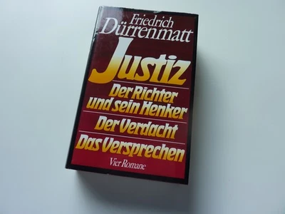 "Justiz".  Friedrich Dürrenmatt.  4 Romane - Bild 1 von 4