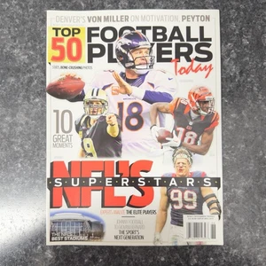 2013 Beckett Entertainment Top 50 Football Players Magazine - Peyton Manning #1 - Picture 1 of 16