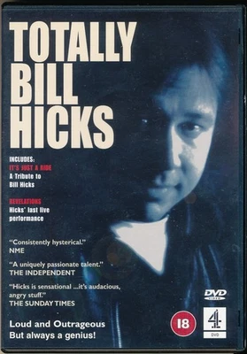 Totally Bill Hicks: It's Just A Ride / Revelations Bill Hicks UK PAL R2 DVD LNC - Image 1 of 3
