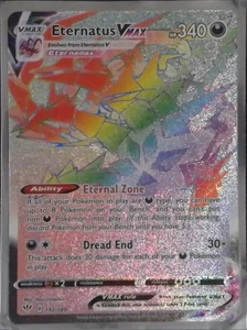 Eternatus VMAX (Secreto) #192/189 SWSH03: Darkness Ablaze Secreto Raro - Imagen 1 de 2