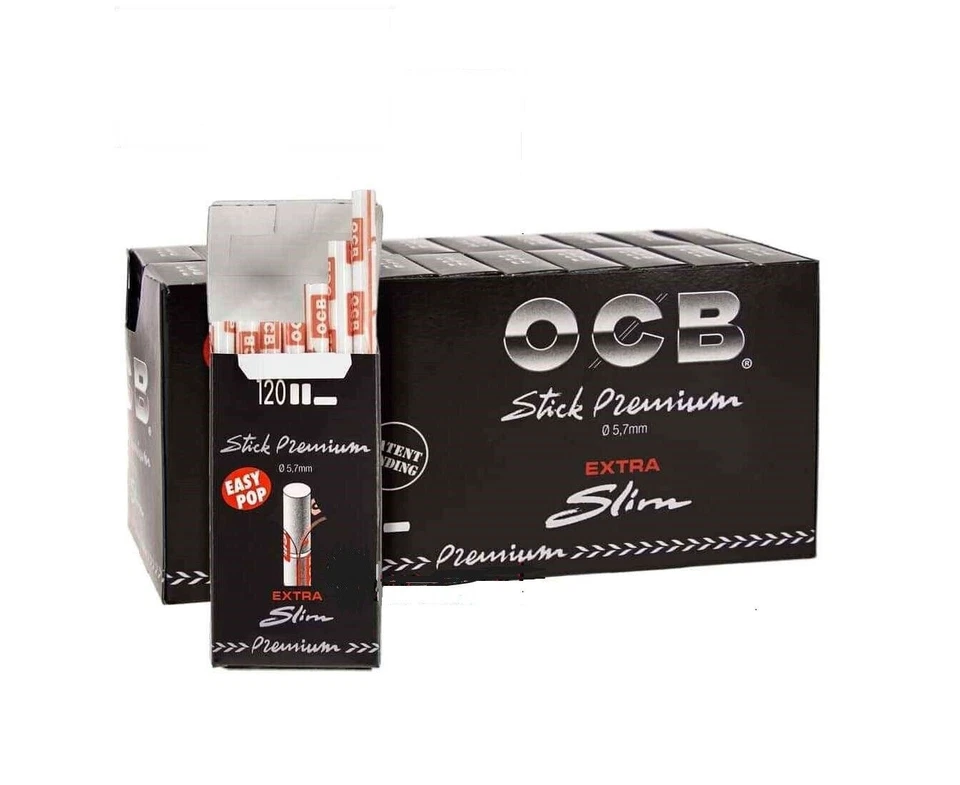 FILTRES OCB ULTRA EXTRA SLIM 5,7MM STICK PREMIUM - 20 x 120 FILTRES