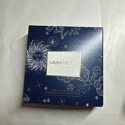 Laura Mercier Stellar Shimmers Caviar Stick Eye Color Trio New - Image 1 of 4