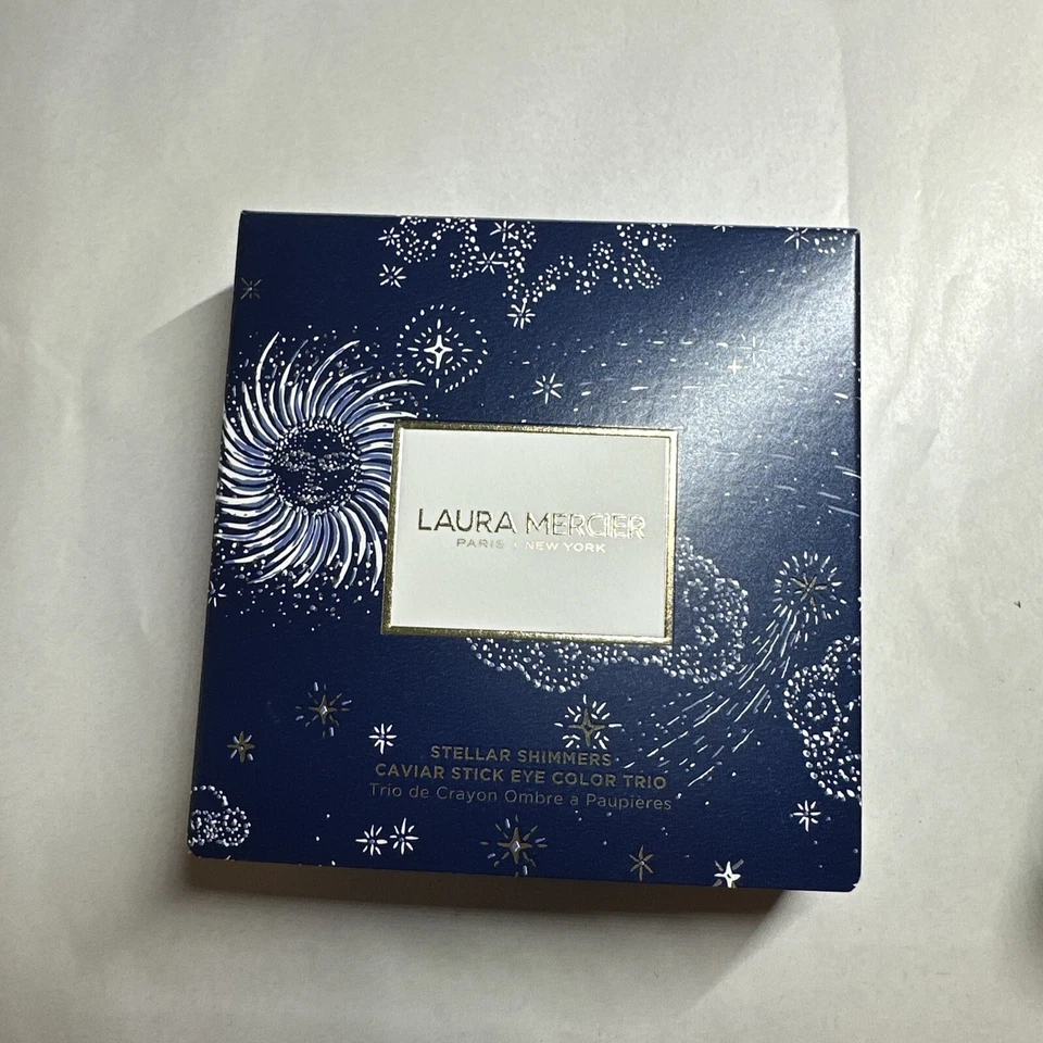 Laura Mercier Stellar Shimmers Caviar Stick Eye Color Trio New - Image 1 of 4