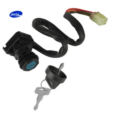 Ignition Key Switch For Suzuki Lta400 Lta400f Lta400fc Eiger 400 2wd 4wd 2002-07 - Image 1 of 4