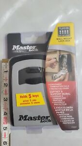 MasterLock 5 key wall mount lock box 5401 d