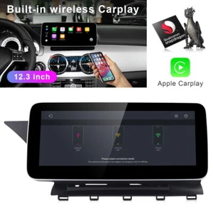 12.3" For Mercedes Benz GLK X204 2013 2014 2015 Android Car Player GPS Radio BT - Picture 1 of 12
