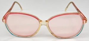 Vintage Women’s Alexandra Eyeglasses 791-087 Pink Swank Frame France USED READ - Picture 1 of 15