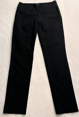 Guess by Marciano Womens Black Skinny Pants Side Zip Flat Size 2 Fits (28x28) - Image 1 of 4