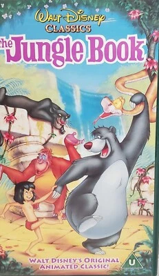 Disney Jungle Book VHS  RARE Green Case Brand New Sealed Walt Classic Film Movie - Image 1 of 4