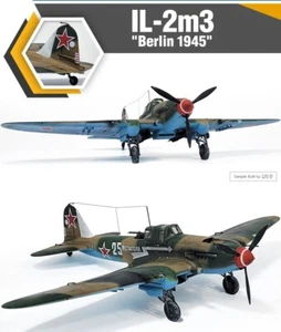 [NEW] 1/48 IL-2M3 BERLIN 1945 AIR FORCE PLA MODEL KIT DIORAMA ACADEMY 12357 - Picture 1 of 10