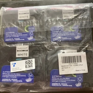 4 Pk Mark Domain Tape 12mm Refill 0.47" Laminated White - Bild 1 von 3