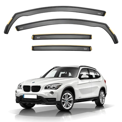 ISPEED Wind Deflectors for BMW X1 E84 2009-2015 5-Door SUV 4pc Set Visors - Image 1 of 4