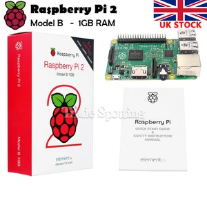 Raspberry Pi 2 Model B Latest 2015 Version 1GB RAM Computer Board Quad Core CPU - Picture 1 of 6