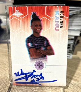 Uchenna Kanu 2023 Parkside NWSL Volume /99 Red Hex Signature Auto Louisville - Picture 1 of 2