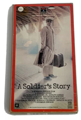 A Soldiers Story Vhs First Copy Side Slip Cover 1984 RCA - Image 1 of 4