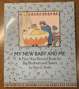 My New Baby And Me Metropolitan Museum of Art First Year Record Big Brothers Sis - Picture 1 of 9