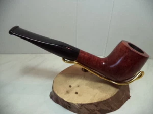PIPA NERONE EN RADICA BRIAR ACABADO LISO LÍNEA ECONÓMICA HECHA EN ITALIA 5 NUEVA - Imagen 1 de 7