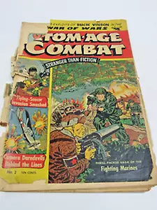Atomic-Age Combat #2 1952 Golden Age War. St John Comics Cover Rough #FC-6 - Picture 1 of 12