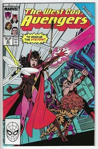 WEST COAST AVENGERS #43 (1985) ~ VF/NM 9.0 - Picture 1 of 2