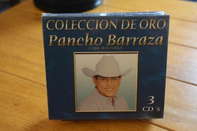 PANCHO BARRAZA CON BANDA "CELCCION DE ORO" CD [NEW SEALED] 3 DISC SET [197] - Image 1 of 4