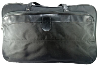Hartmann Black BALISTIC NYLON Expandable TO 15 COMPRESSES TO 3" Carry-On Zip - Image 1 of 4