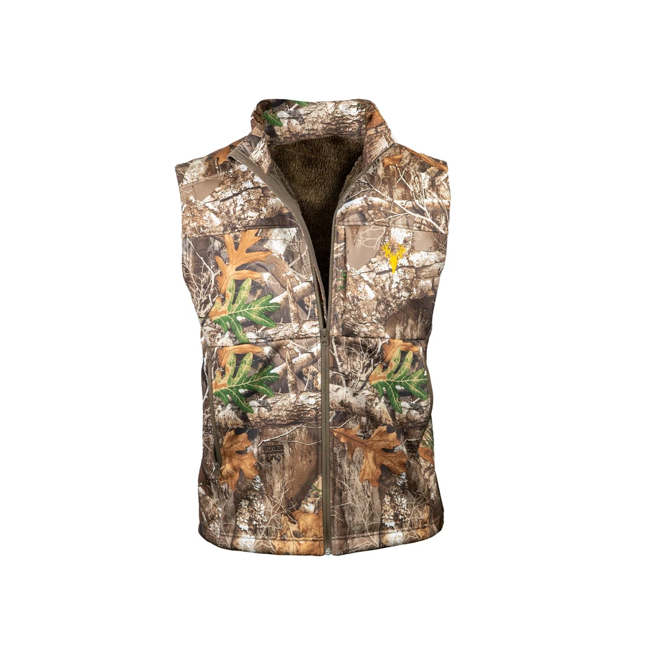 HOT SHOT Men’s Camo Hunting Softshell Vest - Image 1 of 1