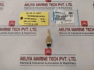 VDO Atlas Copco 803/4/2 Temperature Switch Sensor 120°c 1089-0567-01 - Image 1 of 4