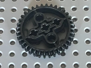 Engrenage LEGO Technic Black Gear ref 32498 / Set 3806 6948 9797 8547 8527 8292 - Imagen 1 de 1