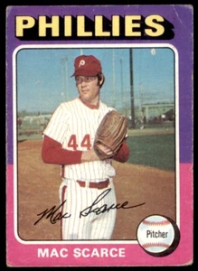 1975 TOPPS MAC SCARCE PHILADELPHIA PHILLIES #527 (T100) - Picture 1 of 2